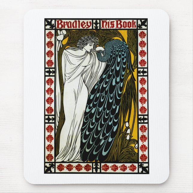 Bradley: His Book Mouse Pad (Front)