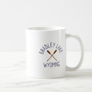Bradley Lake Wyoming Outdoors Vintage 1 Coffee Mug