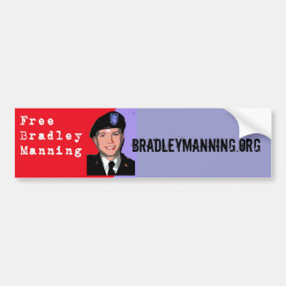 Bradley Manning Bumper Sticker