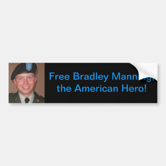 bradley-manning, Free Bradley Bumper Sticker