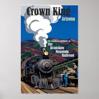 Bradshaw Mountain Railroad Poster
