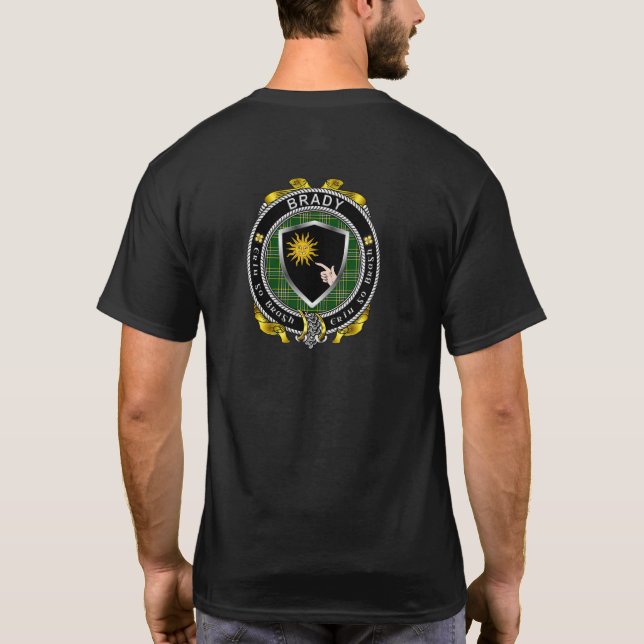 Brady Irish Shield T-Shirt (Back)