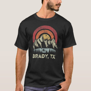 Brady Texas Mountain Sunset Sunrise Kayaking T-Shirt