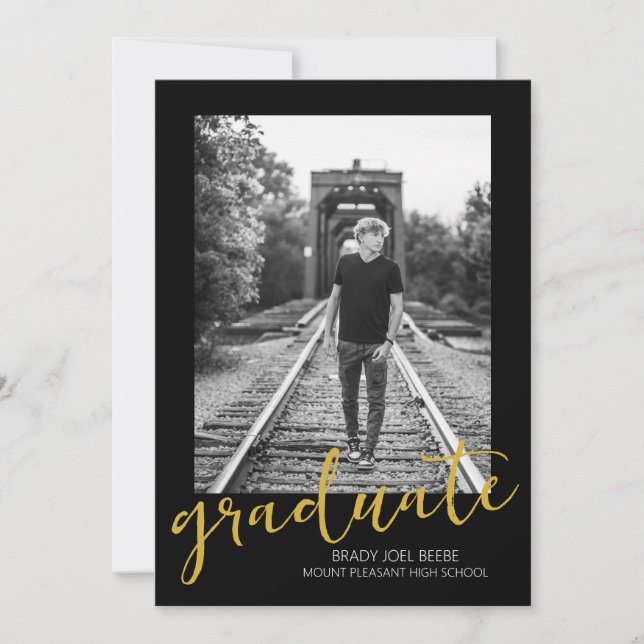 Brady's Graduation Invites 2023 (Front)