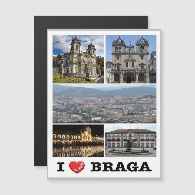 Braga - I Love - Portugal - (Front/Back)