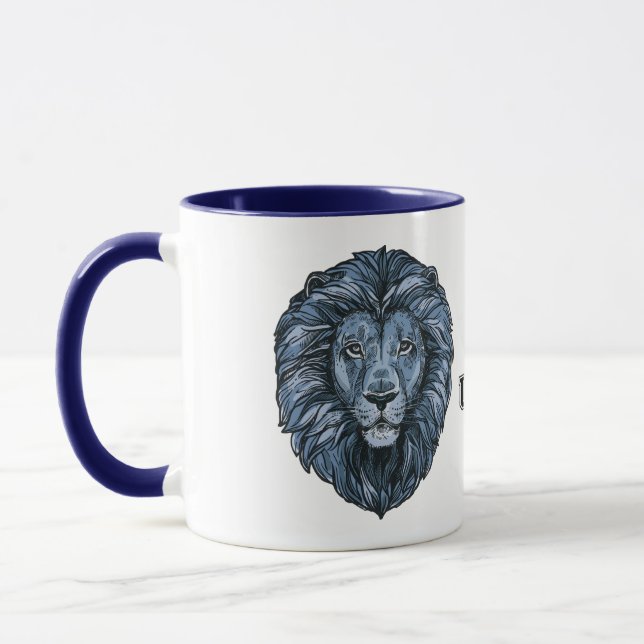 Bragan University Lions Mug (Left)