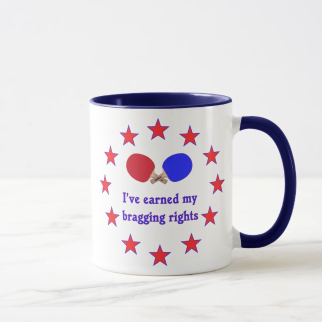 Bragging Rights Ping Pong Mug (Right)