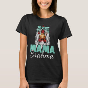 Brahma Chicken Mum Vintage Silkie Chicken Mummy T-Shirt