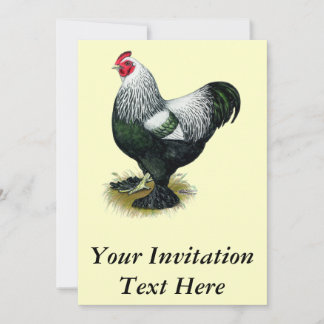 Brahma: Dark Rooster Invitation