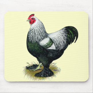 Brahma: Dark Rooster Mouse Pad