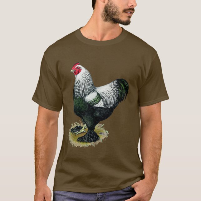 Brahma:  Dark Rooster T-Shirt (Front)