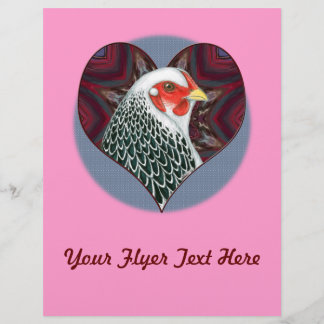 Brahma Hen Heart Flyer