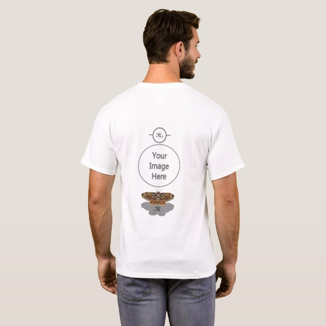 Brahmin Moth Monogram T-Shirt (Back Full)