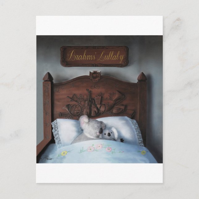 Brahms' Lullaby.jpg Postcard (Front)