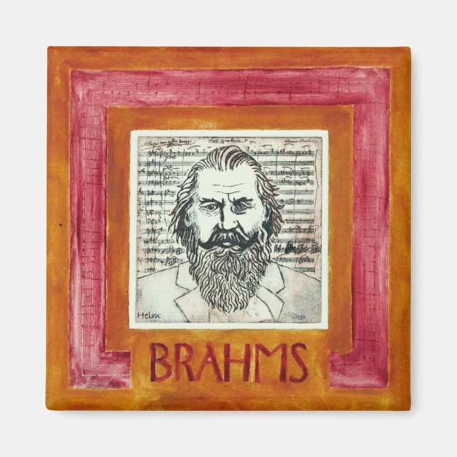 Brahms magnet (Front)