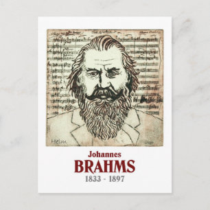 Brahms Postcard