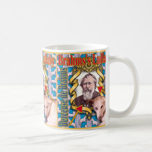 Brahms's Lullaby Coffee Mug (Right)