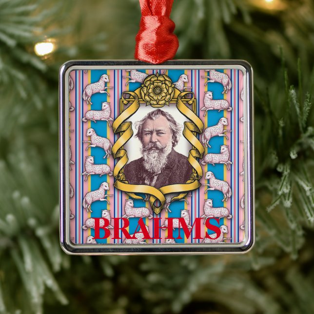 Brahms's Lullaby Metal Tree Decoration (Tree)