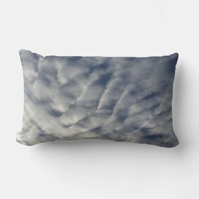 braided clouds lumbar cushion (Front)