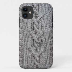 braided knit pattern iPhone 11 case
