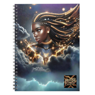 Braided Power Spiral Photo Notebook