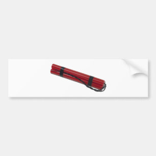 BraidedWicksDynamite120911 Bumper Sticker