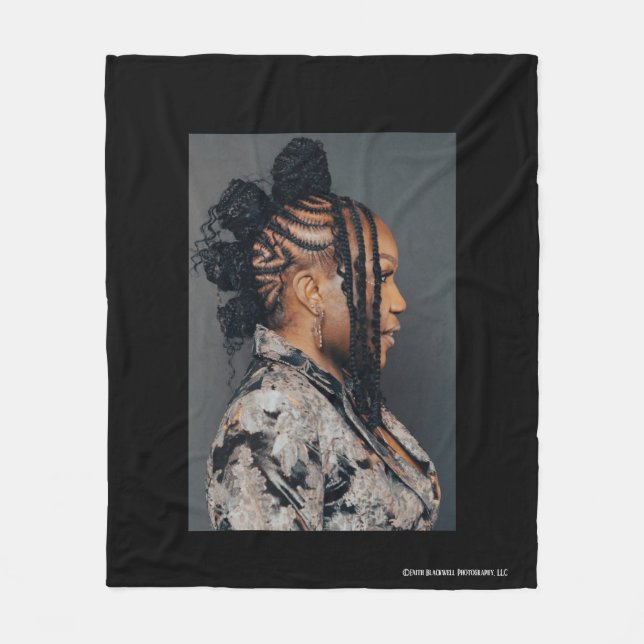 Braids and Bantu blanket (Front)