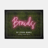 Braids Neon Boxwood Hair Salon Business