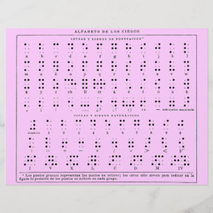 Braille Alphabet Flyer