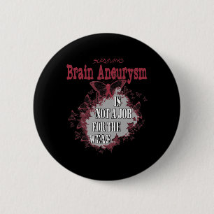 Brain Aneurysm Awareness 1 6 Cm Round Badge