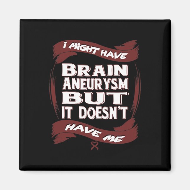 Brain Aneurysm Awareness 4  Magnet (Front)