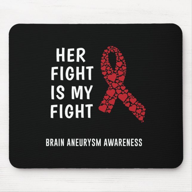 Brain Aneurysm Awareness 5 Mouse Pad (Front)