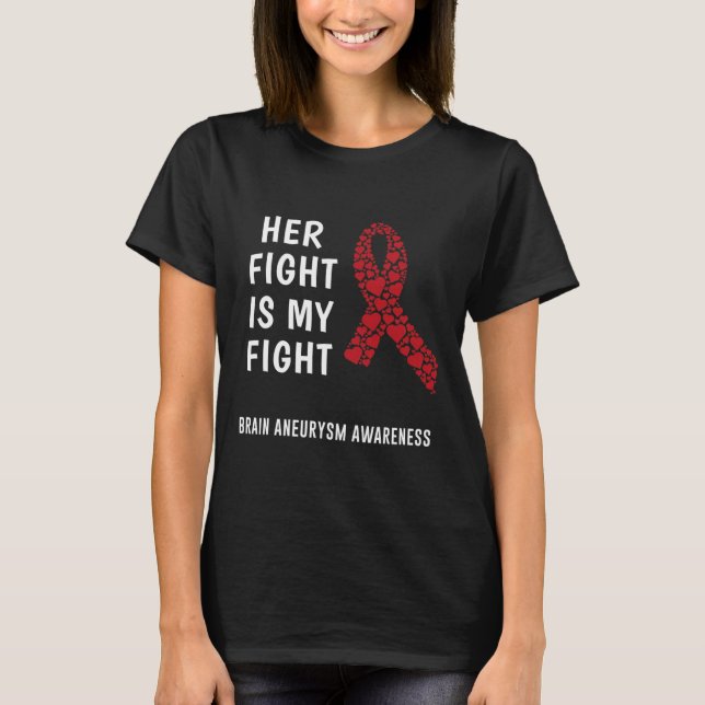 Brain Aneurysm Awareness 5 T-Shirt (Front)