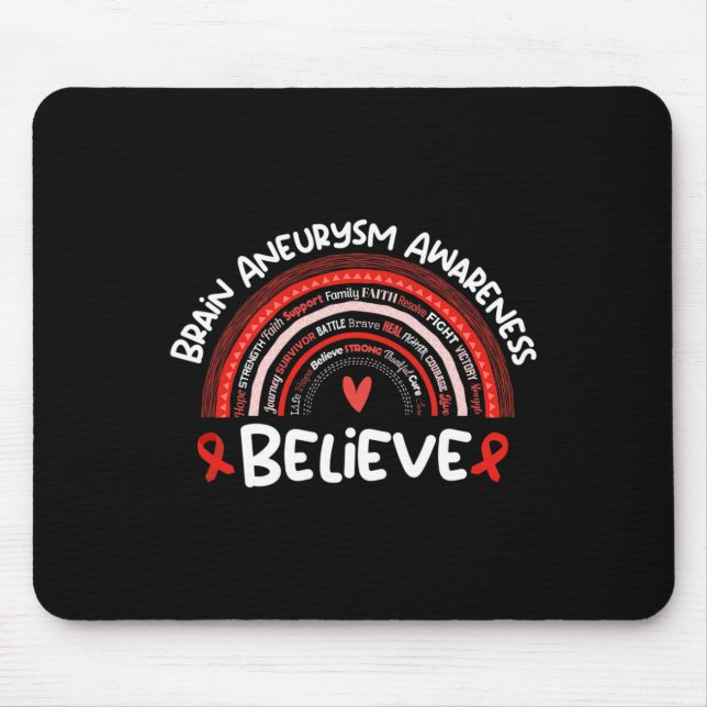 Brain Aneurysm Awareness Month Brain Aneurysm  Mouse Pad (Front)