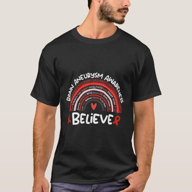 Brain Aneurysm Awareness Month Brain Aneurysm  T-Shirt (Front)