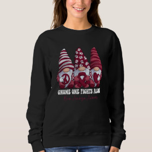 Brain Aneurysm Awareness Month Burgundy Ribbon Gno Sweatshirt