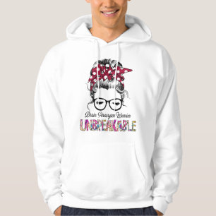 Brain Aneurysm Awareness Ribbon Support Gifts Hoodie