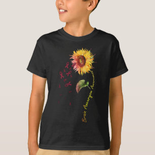 Brain Aneurysm Awareness Sunflower 1 T-Shirt
