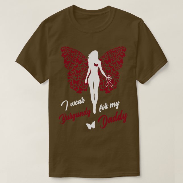 Brain Aneurysm Awareness Support T-Shirt (Design Front)