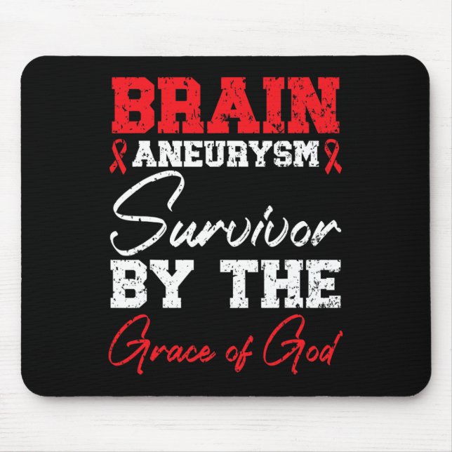 Brain Aneurysm Survivor Medical Condition Aneurysm Mouse Pad (Front)