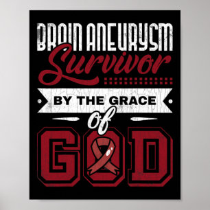 Brain Aneurysm Survivor Medical Condition Aneurysm Poster