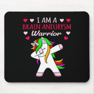 Brain Aneurysm Warrior Awareness Month Support Gra Mouse Pad