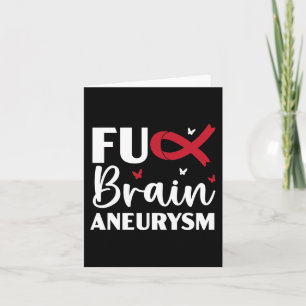 Brain Aneurysm Warrior Medical Condition Aneurysm Card