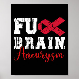 Brain Aneurysm Warrior Medical Condition Aneurysm  Poster