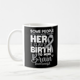 Brain Awareness Some People Never Meet Their Hero Coffee Mug