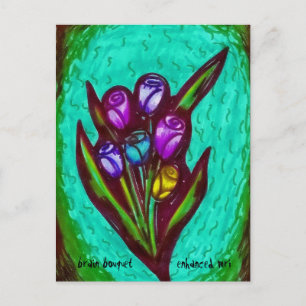 Brain Bouquet Postcard