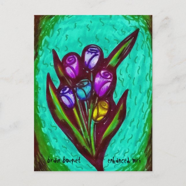 Brain Bouquet Postcard (Front)