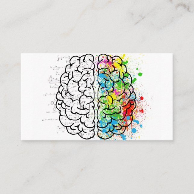 Brain  business card (Front)