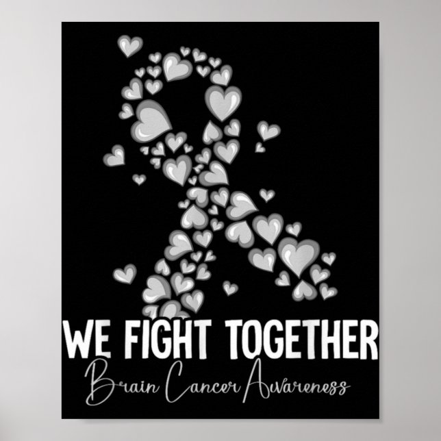 Brain Cancer Awareness 3  Poster (Front)