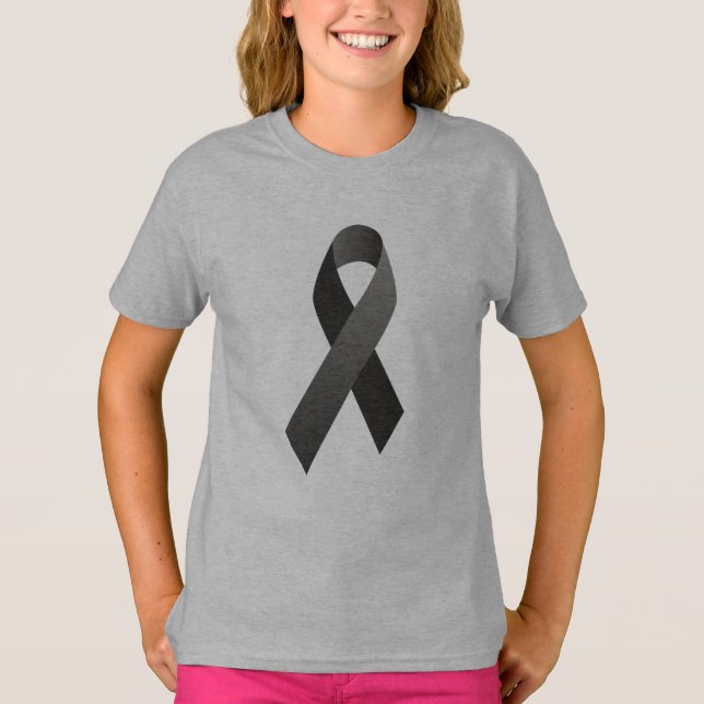 Brain Cancer Awareness front/back print T-Shirt (Front)